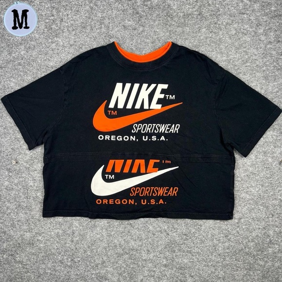Nike Sportswear Crop Top Tee Shirt - Picture 1 of 6